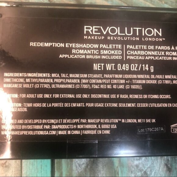 MAKEUP Revolution- Redemption Eyeshadow Pallet - Picture 3 of 5
